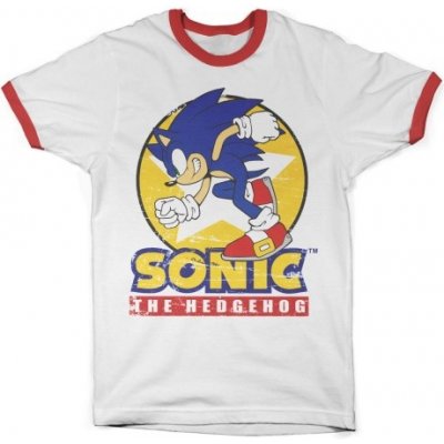 A.B. tričko Sonic The Hedgehog bílé