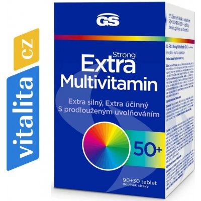 Green Swan Extra Strong Multivitamin 50+ 90 + 30 tablet – Hledejceny.cz