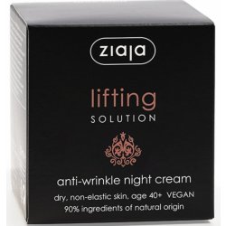 Ziaja Lifting Solution noční krém proti vráskám 50 ml