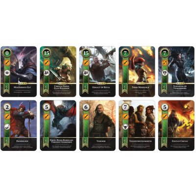 Gwint Ballads Legendary Foil Cards Scoia'Tael – Zboží Dáma