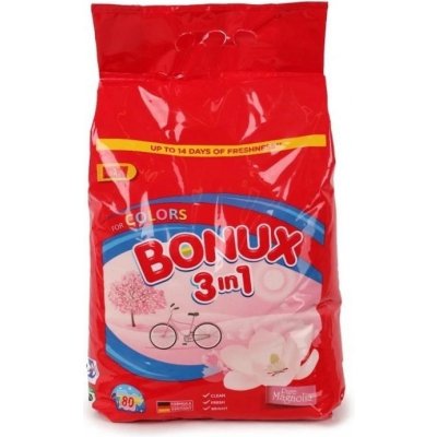 Bonux prací prášek color pure Magnolia 80 PD 6 kg – Zboží Dáma