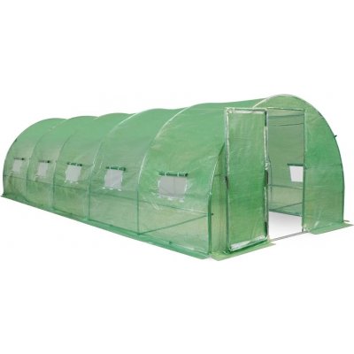 Garden Point 3x8x2m zelený s dveřmi GAP440 – HobbyKompas.cz