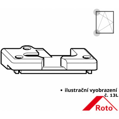 Roto Sklopný uzávěr standard NX 13L 780787 – Sleviste.cz