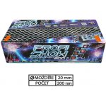 Kompaktní ohňostroj 200 ran 20 mm Profi show – Zboží Dáma
