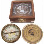 Sea-Club mosazný kompas Marine Directional Compass – Zboží Dáma