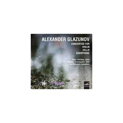 Glazunov Alexander Konstantinovich - Concertos For Violin, Cel CD – Hledejceny.cz