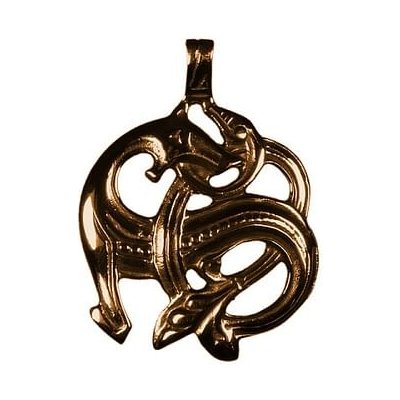 imago Amulet vikinský drak bronzový FC21213X – Sleviste.cz