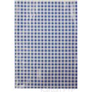 Zástěra a ubrus na tvoření Karton P+P Ubrus do výtvarné výchovy Oxybag 65x50cm modro-bílé kostky