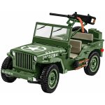 COBI 2805 World War II Americký ozbrojený terénní automobil Jeep Willys MB – Zboží Dáma