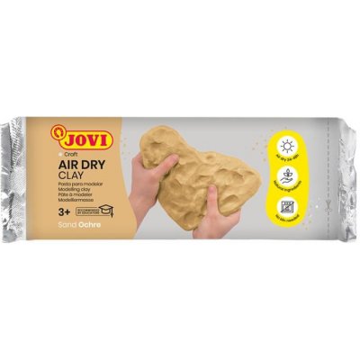 Jovi samotvrdnoucí modelovací hmota 1000g okrová – Zboží Dáma