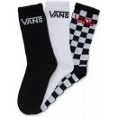 VANS BOYS CLASSIC CREW SOCKS Black Checkerboard