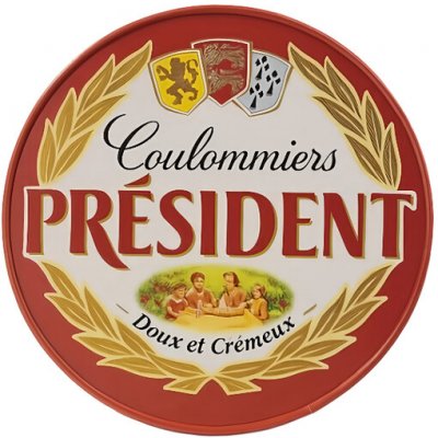 Président Coulommiers sýr 350 g – Zboží Mobilmania