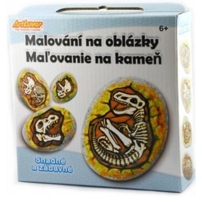 ArtLover Sada Malování na oblázky dino kostra – Hledejceny.cz