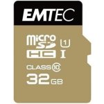 Emtec microSDHC 32 GB Class 10 Gold+ ECMSDM32GHC10GP – Hledejceny.cz