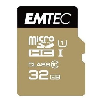 Emtec microSDHC 32 GB Class 10 Gold+ ECMSDM32GHC10GP