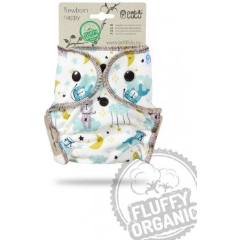 Petit Lulu novorozenecká ospalí medvídci Fluffy Organic