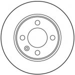 Brzdový kotouč TRW DF1662 - ŠKODA FAVORIT – Hledejceny.cz