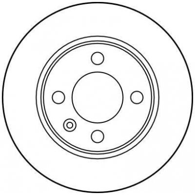 Brzdový kotouč TRW DF1662 - ŠKODA FAVORIT – Hledejceny.cz