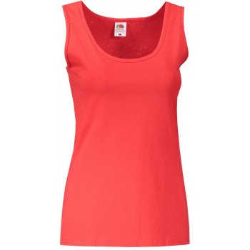 Fruit of the Loom VALUEWEIGHT VEST LADY FIT Red