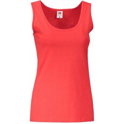 Fruit of the Loom VALUEWEIGHT VEST LADY FIT Red