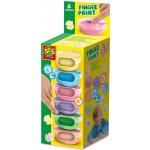 Ses prstové barvy pastelové malé kalíšky 6 x 45 ml – Zboží Dáma