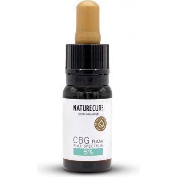 Nature Cure CBG RAW olej 5% 500 mg 10 ml