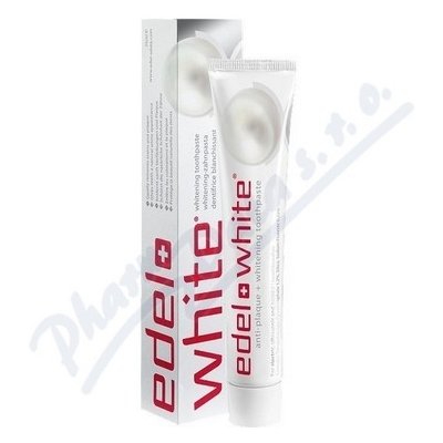 EDEL+WHITE Zubní pasta Whitening Anti-Plague 75ml – Zbozi.Blesk.cz