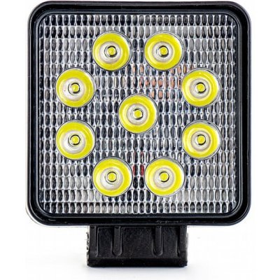 TRUCK LED LED Pracovní lampa 9xLED hranatá 12-24V bodová | Zboží Auto