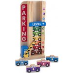 Melissa & Doug Dřevěná záchranářská garáž se zámky – Hledejceny.cz