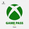 Herní kupon Microsoft Xbox Game Pass Core členství 3 měsíce