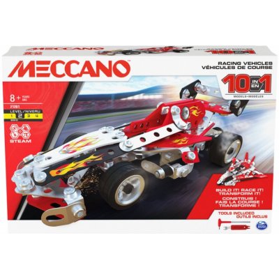 Meccano závodní vozidla 10v1 – Zboží Dáma