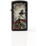 Zippo Slim schwarz color cDancing Ladyc – Hledejceny.cz