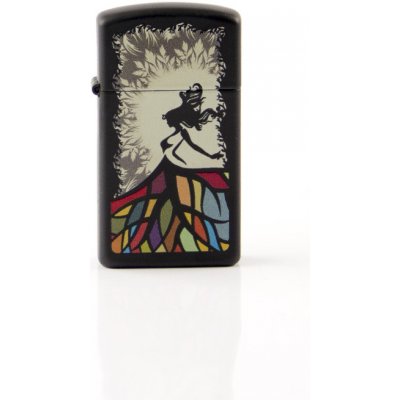 Zippo Slim schwarz color cDancing Ladyc – Hledejceny.cz