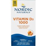 Nordic Naturals Vitamín D3 1000 IU 120 kapslí s příchutí pomeranče – Hledejceny.cz