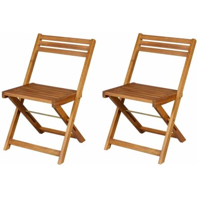 LIVARNO home Skládací židle Sevilla, akácie, 2 kusy – Zboží Dáma