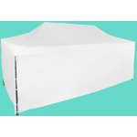 Expodum Nůžkový stan 3x6m ocelový Bílá 4 boční plachty – Zboží Dáma