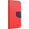 Pouzdro a kryt na mobilní telefon Nokia Coolcase FANCY BOOK Nokia 230 červené