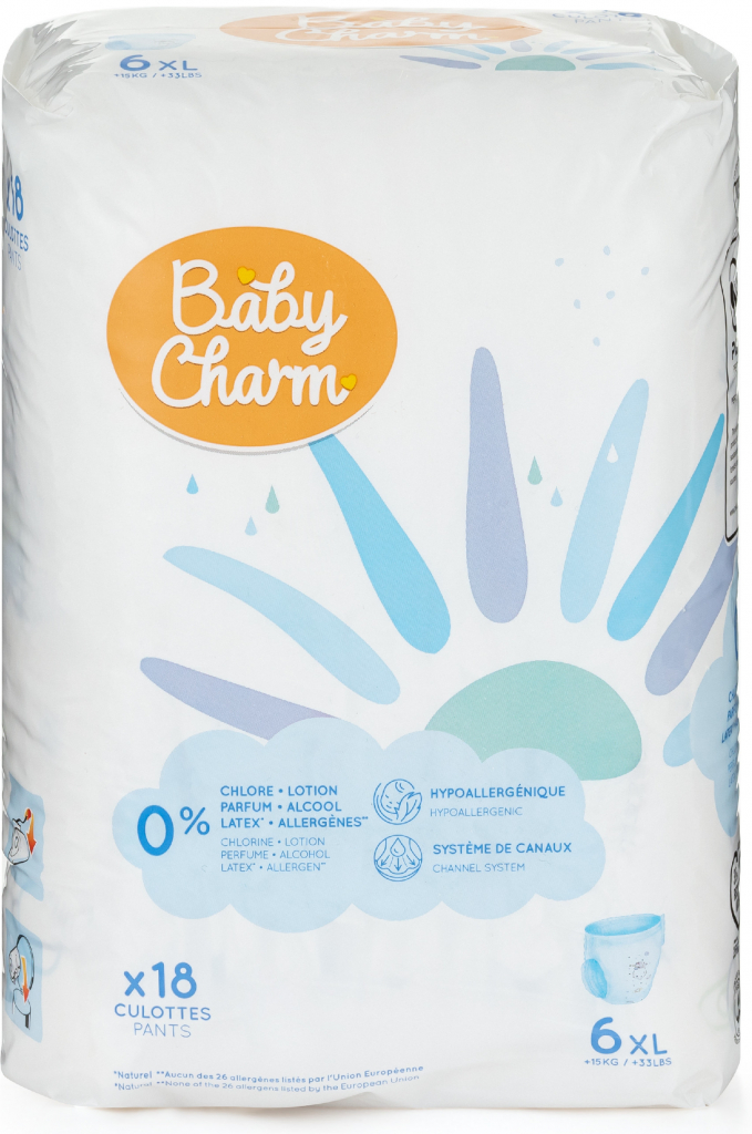 Baby Charm Super Dry PANT 6 XL 15+