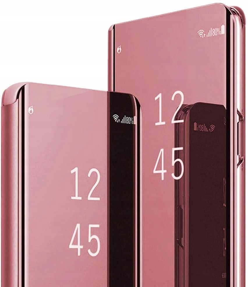 Pouzdro 1Mcz Clear View Samsung Galaxy A50, Galaxy A30s růžové