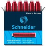 Schneider 6602 inkoustové bombičky červené 6 ks – Zboží Živě