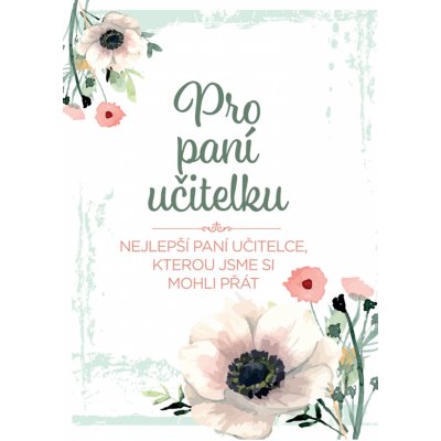 Přání pro učitelku – Zboží Dáma