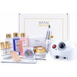 Starnails Sada Acrylic Set Clear + DM202 modeláž akrylem s bruskou – Sleviste.cz