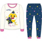 Dívčí pyžamo Baby Shark bílá tmavě modrá – Zboží Dáma