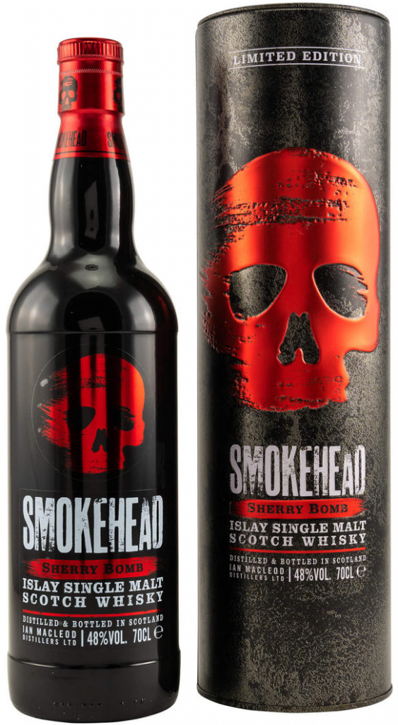 Smokehead Sherry Bomb 48% 0,7 l (tuba)