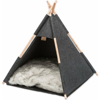 Trixie Kočičí jeskyně Tipi plsť 55 x 65 x 55 cm – Zbozi.Blesk.cz