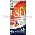 N&D Pumpkin Dog Adult Medium & Maxi Grain Free Lamb & Blueberry 12 kg – Zboží Mobilmania