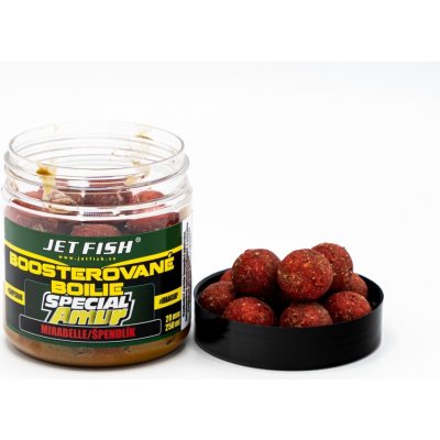 Jet Fish Boosterované Boilies Special Amur 250ml 20mm MIRABELLE/ŠPENDLÍK – Zboží Mobilmania