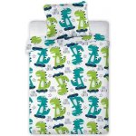 Faro povlečení Dino skate 100 x 135 cm 40 x 60 cm – Sleviste.cz