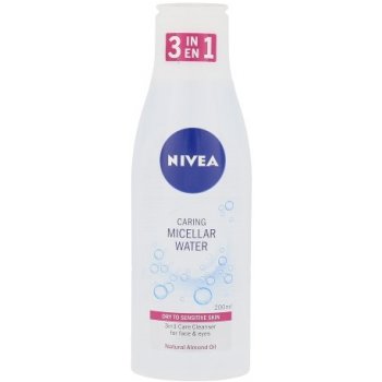 Nivea jemná micelární voda na suchou a citlivou pleť 200 ml