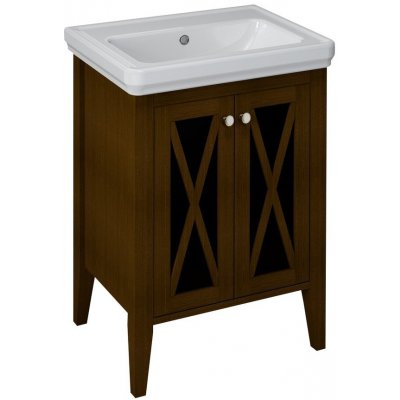 Sapho CROSS umyvadlová skříňka 55x81x43cm, buk CR360 – Hledejceny.cz